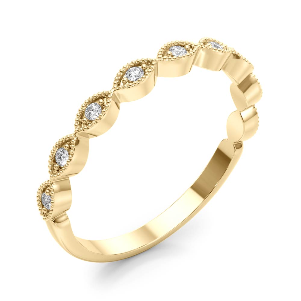 Stackable Women's Wedding Anniversary Band