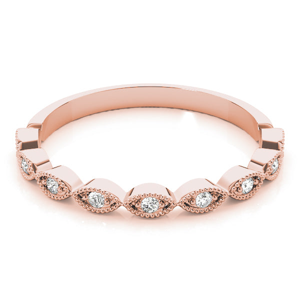 Stackable Women's Wedding Anniversary Band