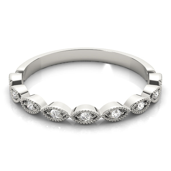 Stackable Women's Wedding Anniversary Band