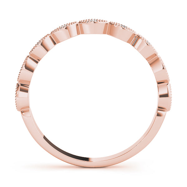 Stackable Women's Wedding Anniversary Band