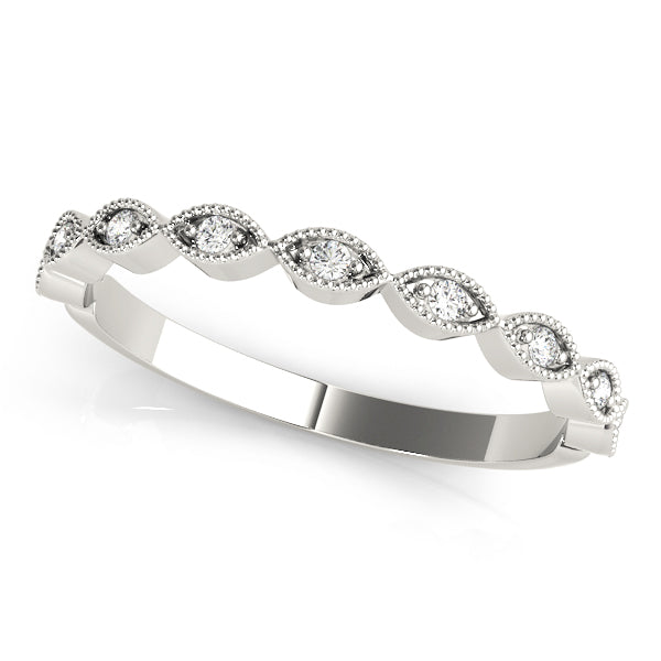 Stackable Women's Wedding Anniversary Band