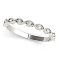 Stackable Women's Wedding Anniversary Band