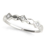 Load image into Gallery viewer, Stackable Wedding Anniversary Band For Her