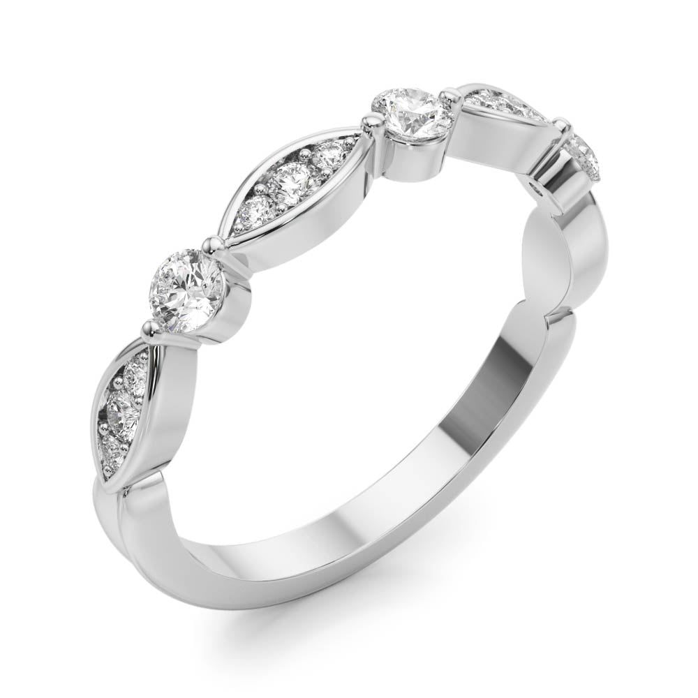 Women's Stackable Wedding Anniversary Band