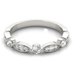 Load image into Gallery viewer, Women's Stackable Wedding Anniversary Band