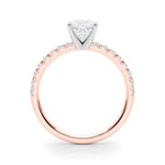 Load image into Gallery viewer, Stellar Round Lab Grown Diamond Engagement Ring