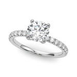 Load image into Gallery viewer, Stellar Round Lab Grown Diamond Engagement Ring