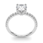 Load image into Gallery viewer, Stellar Round Lab Grown Diamond Engagement Ring