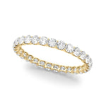 Load image into Gallery viewer, U-Prong Eternity Wedding Band