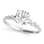 Load image into Gallery viewer, Timeless Lab Grown Round Diamond Engagement Ring