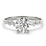 Load image into Gallery viewer, Timeless Lab Grown Round Diamond Engagement Ring