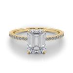 Load image into Gallery viewer, Legacy Emerald Cut Lab Grown Diamond Ring