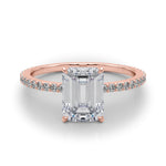 Load image into Gallery viewer, Legacy Emerald Cut Lab Grown Diamond Ring