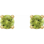 Load image into Gallery viewer, Gleaming and Sophisticated Natural Peridot Earrings