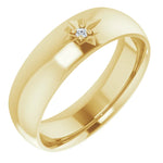 Load image into Gallery viewer, Stately Diamond Accent Wedding Band For Men