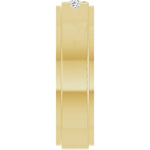 Load image into Gallery viewer, Grooved Wedding Band For Men