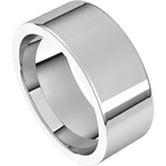 Load image into Gallery viewer, Flat Classic Wedding Band For Women