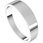 Load image into Gallery viewer, Flat Tapered Mens Wedding Band