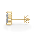 Load image into Gallery viewer, Trio Lab Grown Diamond Earrings for Women