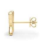 Load image into Gallery viewer, Feminine Charm Butterfly Lab Grown Diamond Studs