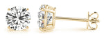 Load image into Gallery viewer, 1/2 Carat Lab Grown Round Diamond Studs