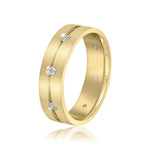 Load image into Gallery viewer, Groove Wedding Anniversary Band For Men