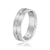 Groove Wedding Anniversary Band For Men