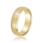 Load image into Gallery viewer, Solitaire Wedding Anniversary Band For Men
