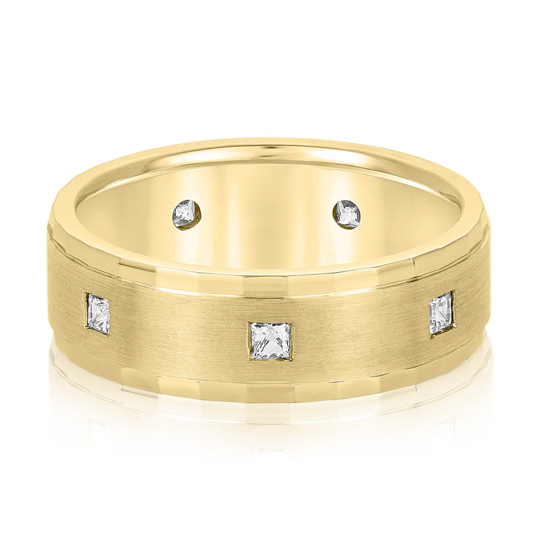 Princess Cut Diamond Anniversary Band