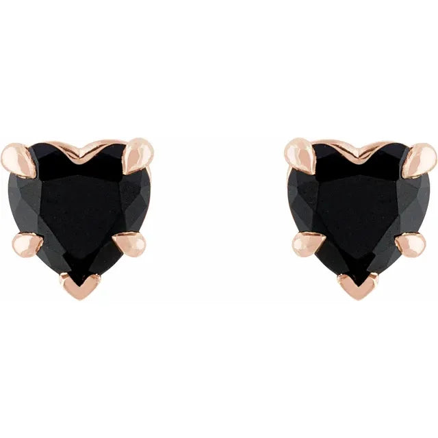 Women’s Black Onyx Stud Earrings