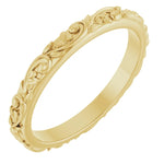 Load image into Gallery viewer, Floral Anniversary Band For Her
