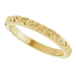 Load image into Gallery viewer, Floral Anniversary Band For Her
