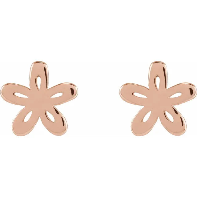 Springtime Floral Charm Earrings