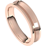 Load image into Gallery viewer, Reverse Knife Edge Mens Wedding Band

