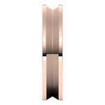 Load image into Gallery viewer, Reverse Knife Edge Mens Wedding Band
