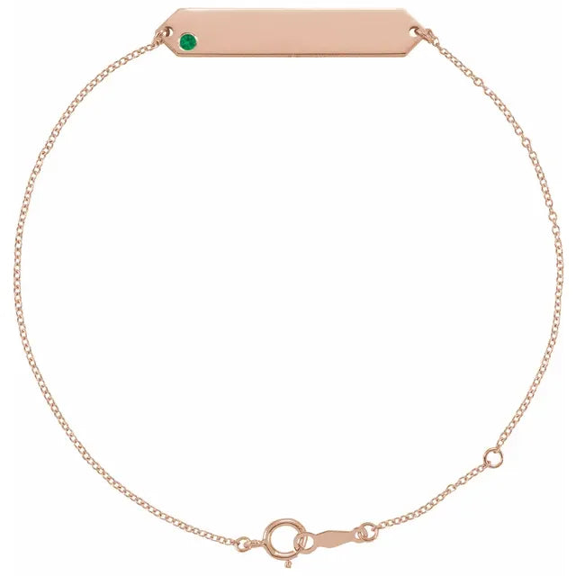 Bold and Beautiful Jewelry  Gifts for Women: Emerald Green Birthstone Bracelet