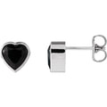 Fashionable Black Onyx Stud Earrings for Women