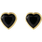 Load image into Gallery viewer, Fashionable Black Onyx Stud Earrings for Women

