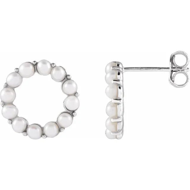 Dreamy Freshwater Pearl Earrings