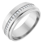 Load image into Gallery viewer, Round Diamond Eternity Wedding Band
