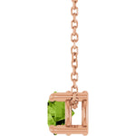 Load image into Gallery viewer, Vibrant Natural Peridot Necklace for Women
