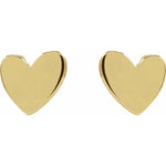 Load image into Gallery viewer, Asymmetrical Heart Earrings
