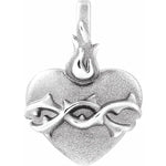 Load image into Gallery viewer, Valentines Day Gifts for Women- Polished Sacred Heart Pendant
