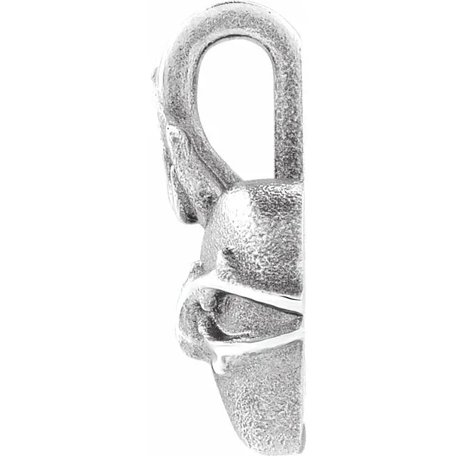 Valentines Day Gifts for Women- Polished Sacred Heart Pendant