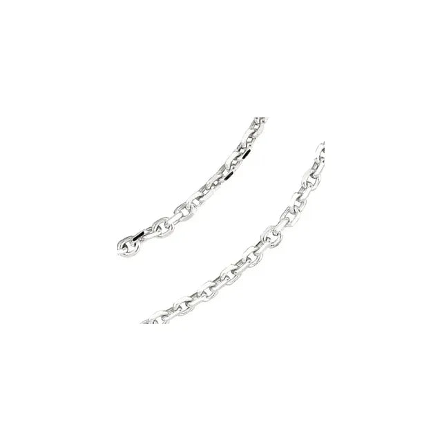 Diamond Cut Cable Chain For Women