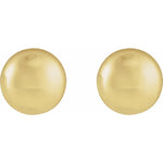Load image into Gallery viewer, Women’s Sterling Silver Domed Earrings
