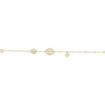Load image into Gallery viewer, Delicate Leaf Design Adjustable Bracelet
