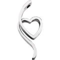 Valentine's Day Heart Pendant for Women