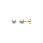 Load image into Gallery viewer, 14k White Gold Summer Pearl Earrings
