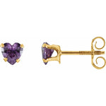 Load image into Gallery viewer, Natural Amethyst Earrings For Youth
